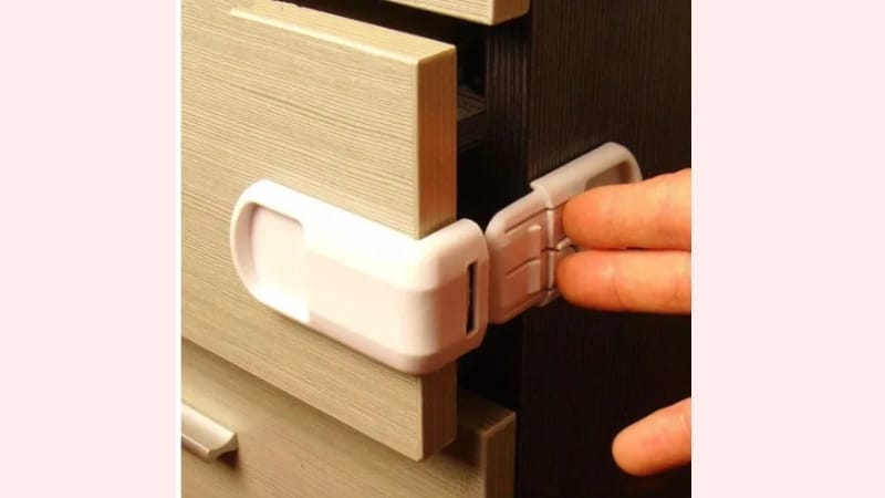 Trava Gaveta Porta Armário Segurança Bebê