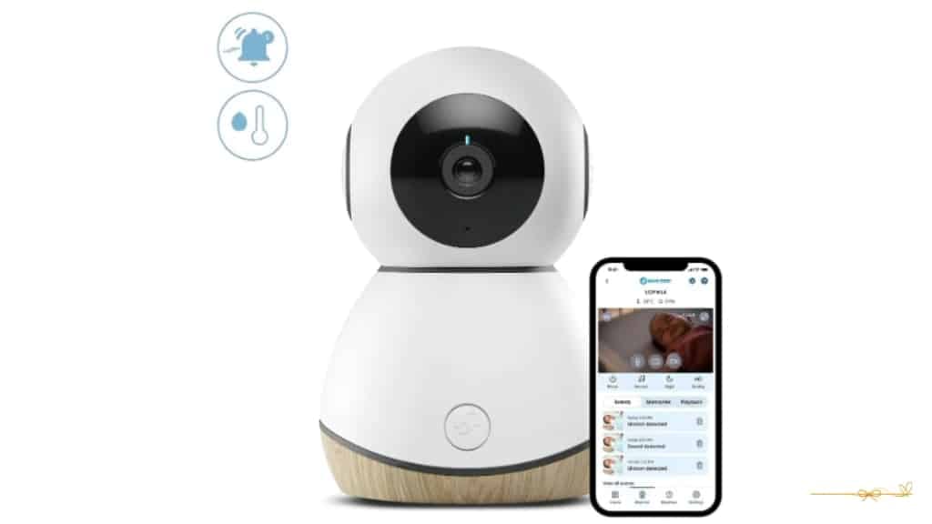 Babá Eletrônica See White Maxi-Cosi Babá eletrônica See White da Maxi-Cosi com visual moderno e app no celular