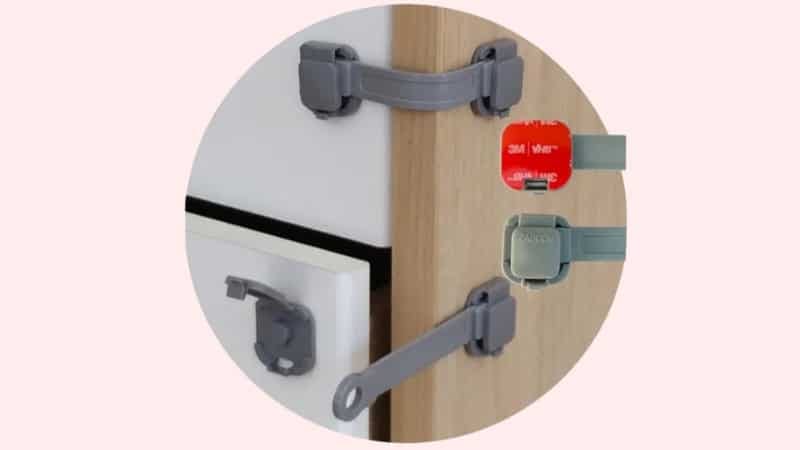 Trava Gaveta Porta Armário Segurança Bebê