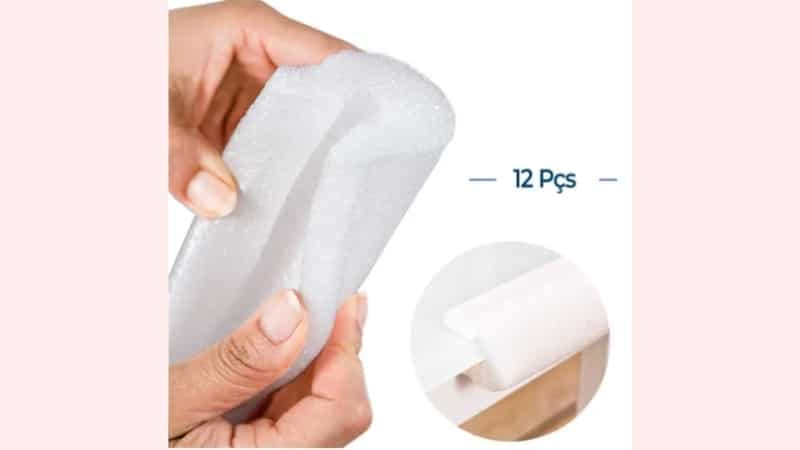 Kit de protetor de quina com espuma para segurança infantil