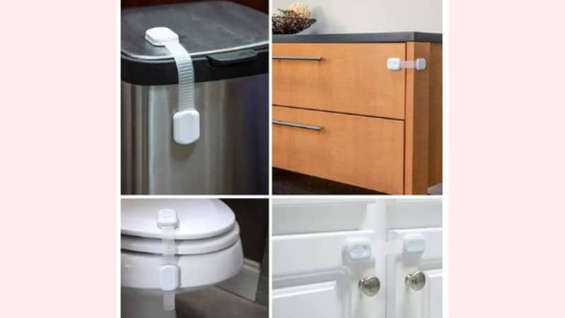 Trava Gaveta Porta Armário Segurança Bebê