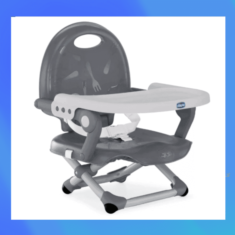 Assento elevatório Chicco Pocket Snack ajustável para cadeira com 3 alturas