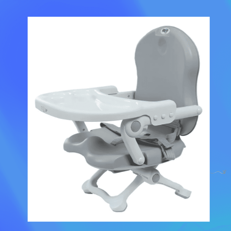 Cadeira portátil Maxi Baby Zip de encaixe para mesa com bolsa de transporte