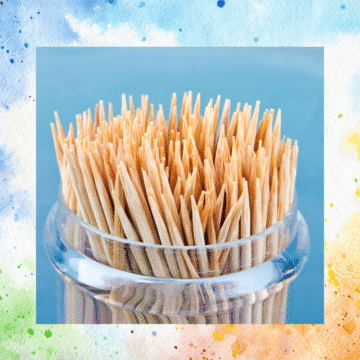 palitos decorativos de lembrancinha de maternidade