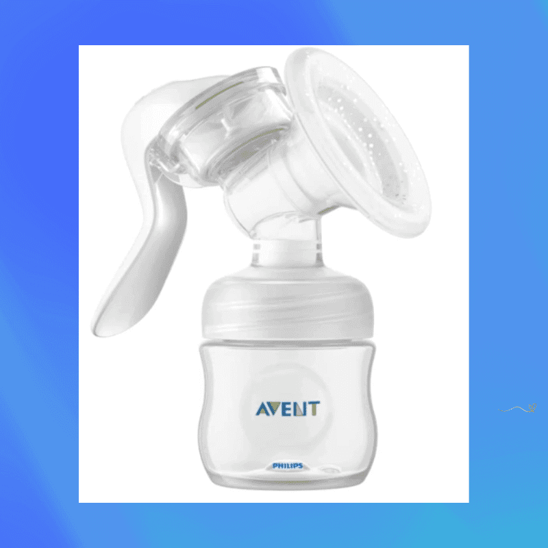 Melhor Bomba Tira Leite: Manual ou Elétrica? 2 Bomba tira leite manual Philips Avent Comfort com almofada massageadora em formato de flor