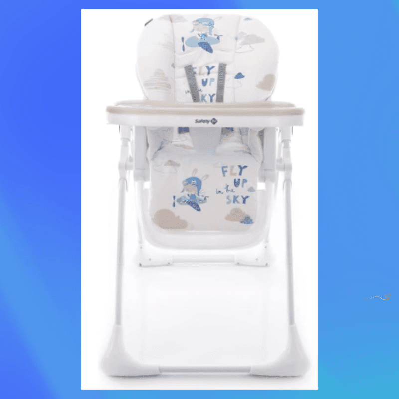 Cadeira de alimentação Safety 1st Feed 3 em 1 reclinável com 7 alturas e bandeja dupla