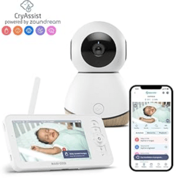 Babá Eletrônica See Pro com Monitor Maxi-Cosi Tecnologia CryAssist