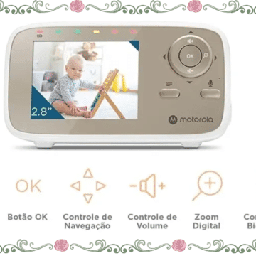 babá eletrônica motorola vm483 funções