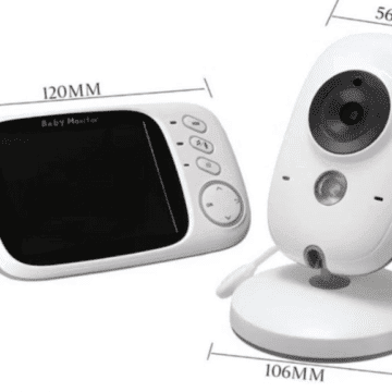 baby monitor vb603 dimensões