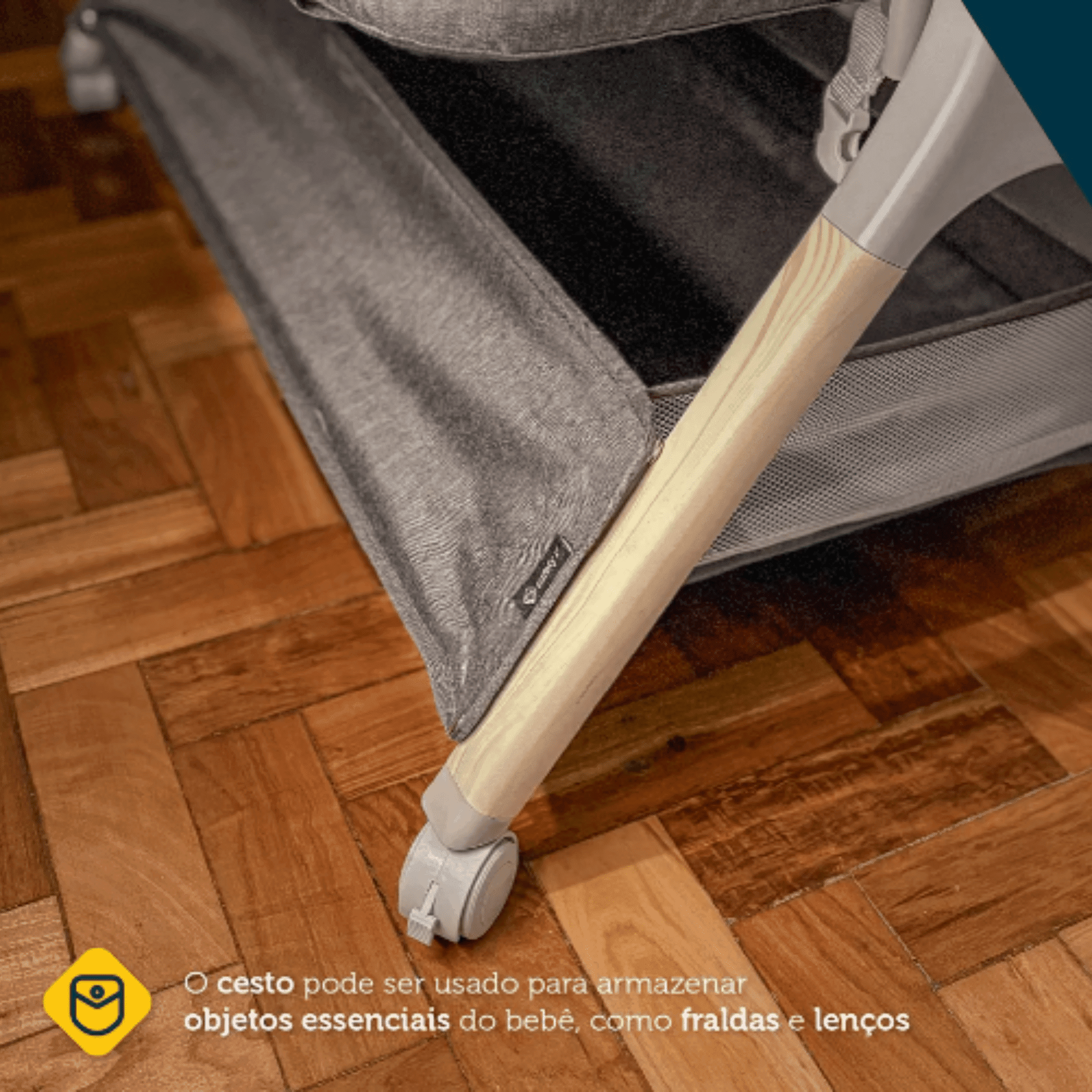 berço co-bed safety 1st - cesto de armazenamento berco co bed safety 1st cesto de armazenamento 1