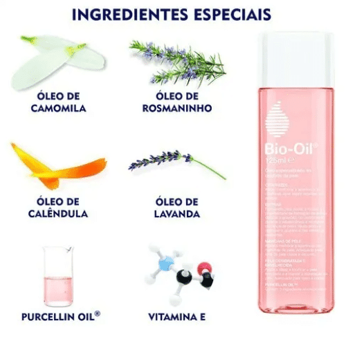 bio-oil é feito com ingredientes especiais