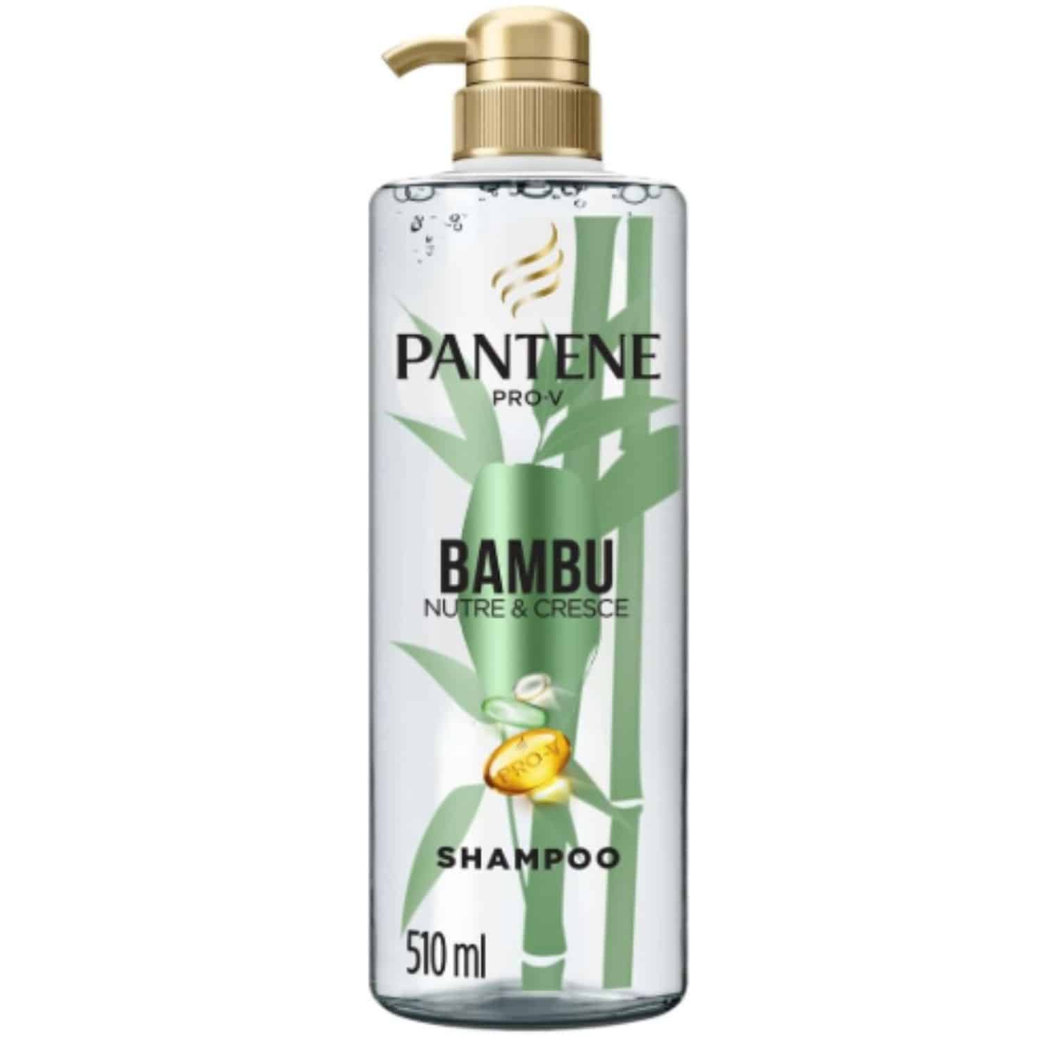 shampoo Pantene Bambu Nutre e Cresce antiqued